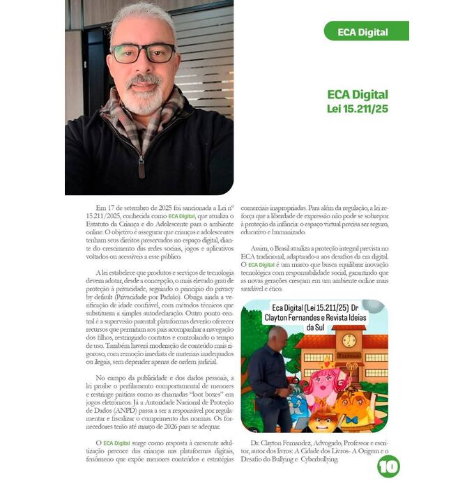 ECA Digital - Lei 15.211-25 - Revista Ideias da Sul